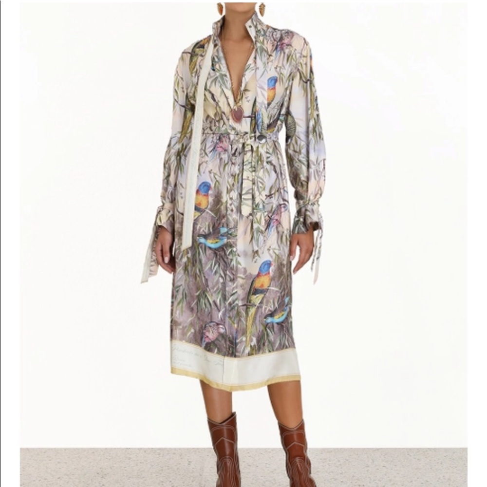 Nwot Zimmermann silk dress